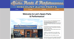 Desktop Screenshot of performanceparts.com.au