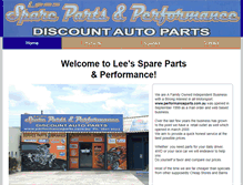 Tablet Screenshot of performanceparts.com.au